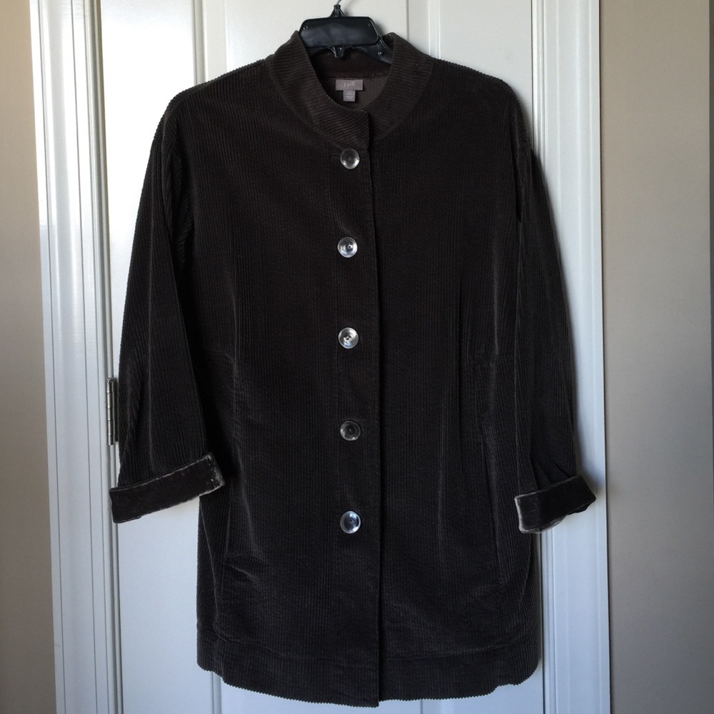 J. Jill Brown Corduroy Jacket
